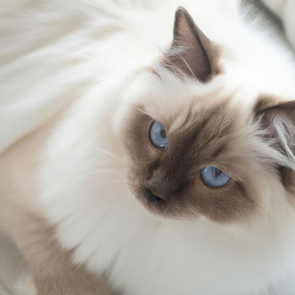 バーマン猫の美を引き出す、特別な白斑遺伝子の秘密